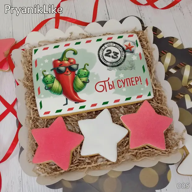 Пряник конверт (10-15 см.)